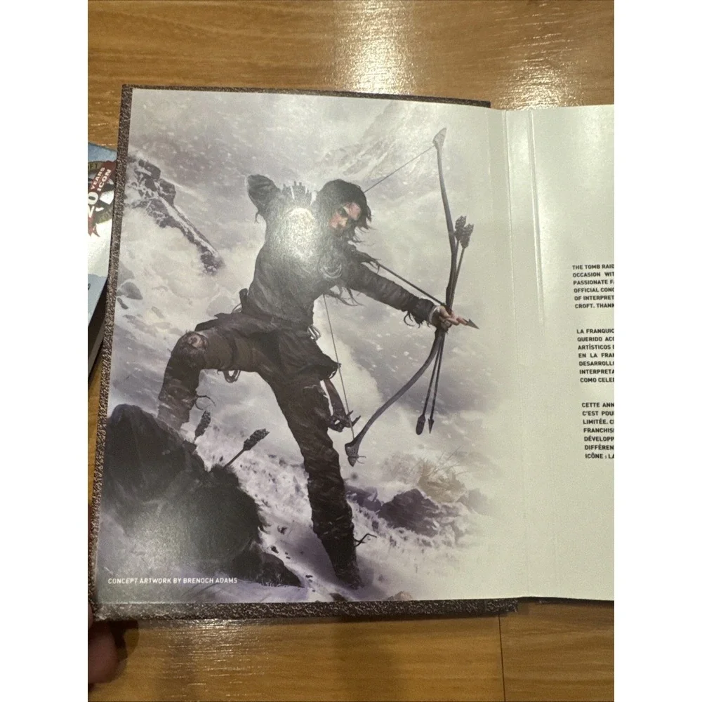 Rise of the Tomb Raider 20 Year‎ Celebration PS4 Art Book Edition Square Enix